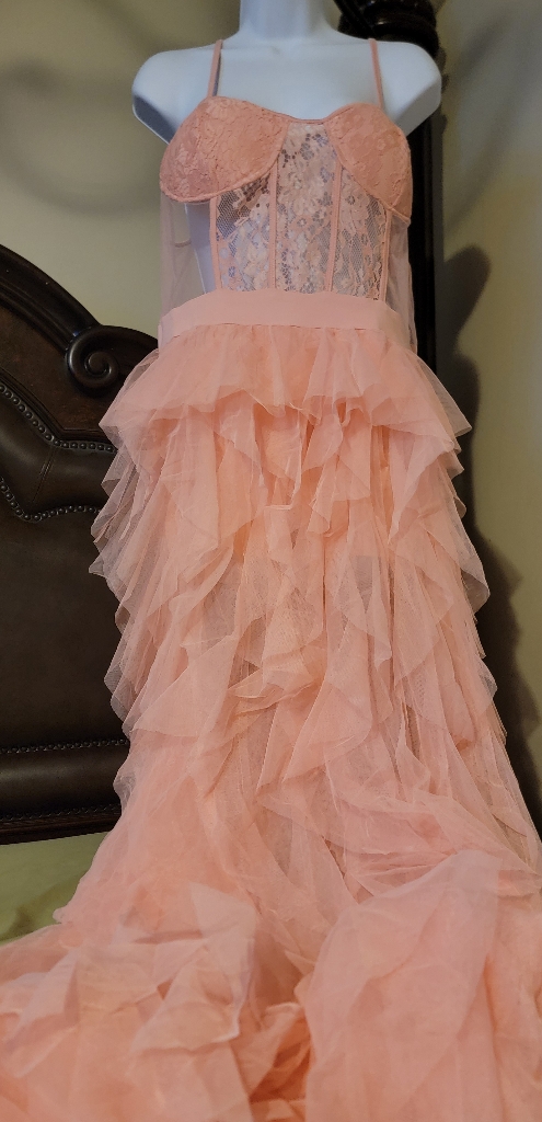 Beauty In Pink Dress